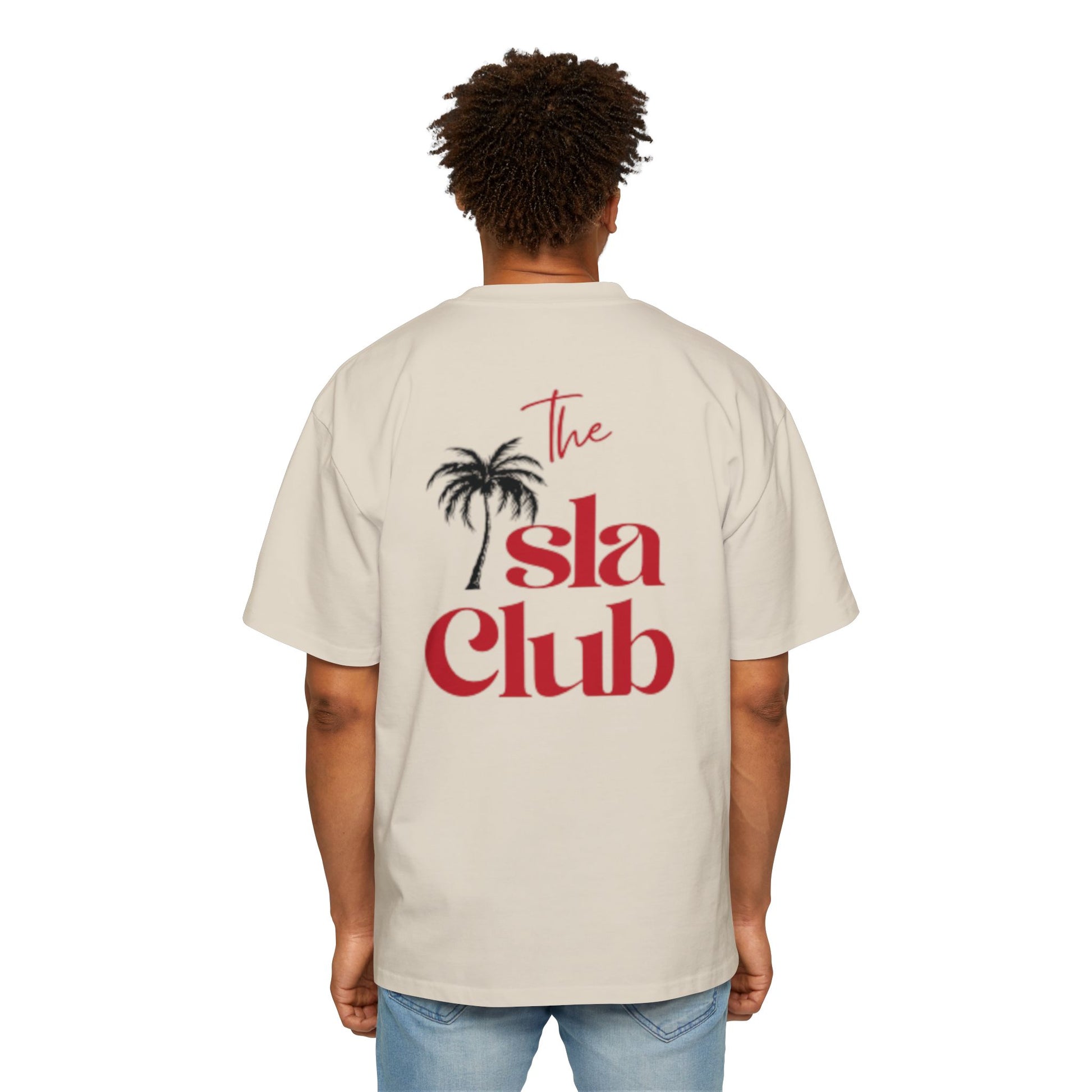 The Isla Club Oversized Tee – Surf, Sun, and Effortless Style