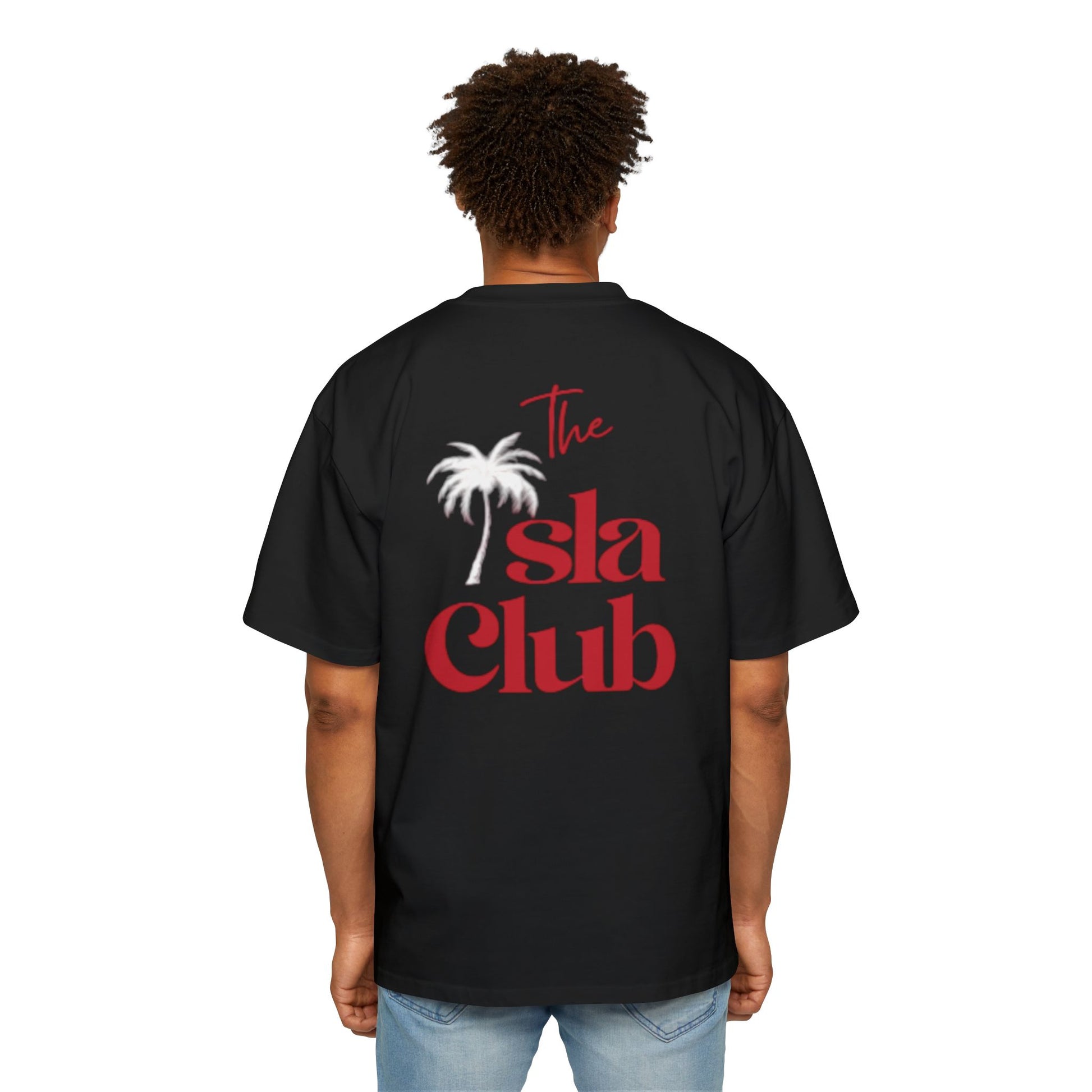 The Isla Club Oversized Tee – Surf, Sun, and Effortless Style