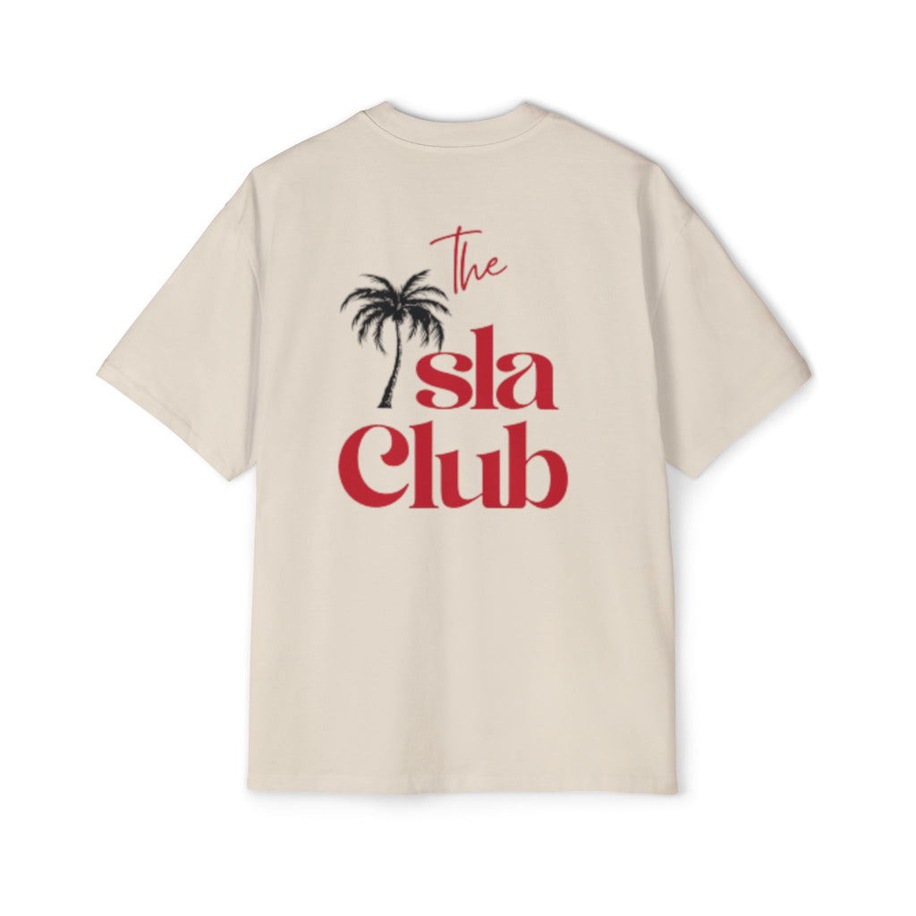 The Isla Club Oversized Tee – Surf, Sun, and Effortless Style
